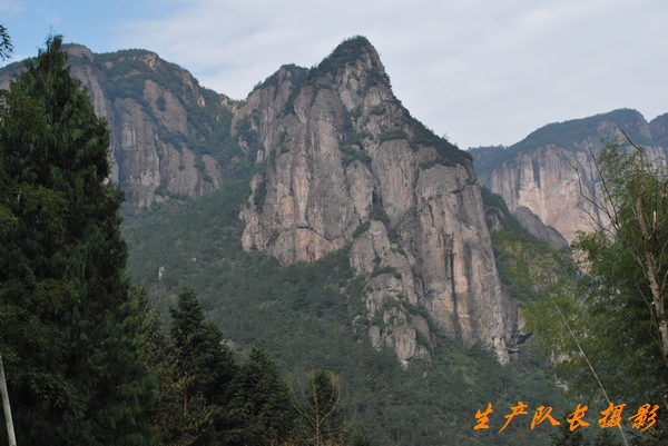 探行仙居景星岩南段山脊